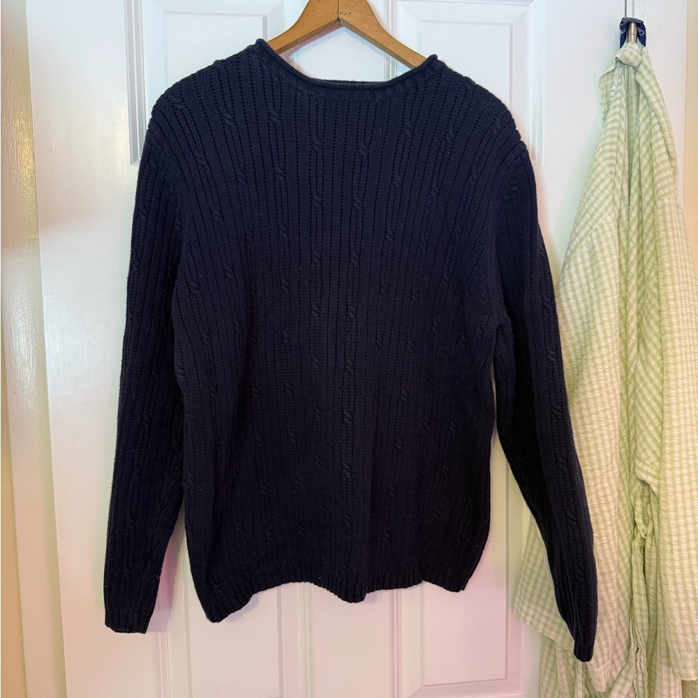 Karen Scott Cable Knit Sweater